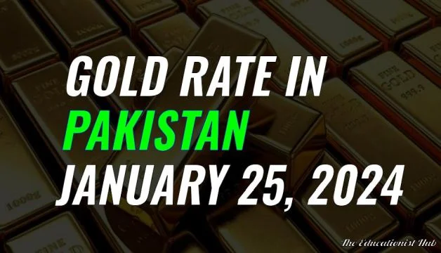 Gold Rate in Pakistan Today 25th January 2024