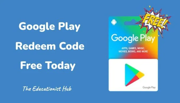 Google Play Redeem Code Free Today