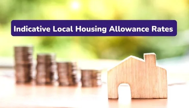 Indicative Local Housing Allowance Rates for 2024-25 Weekly & Monthly!