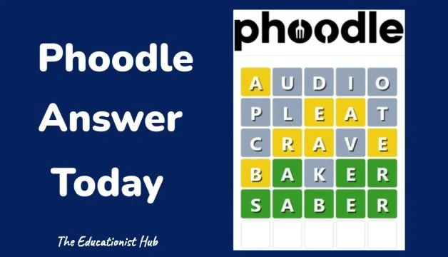 Phoodle Answer Today