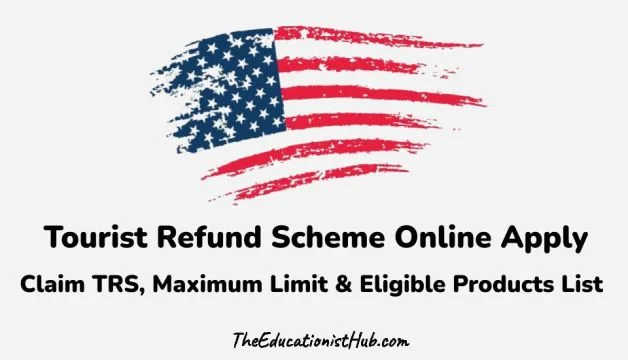 Tourist Refund Scheme Online Apply