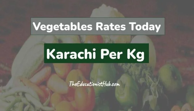 Vegetables Rates Today in Karachi per kg