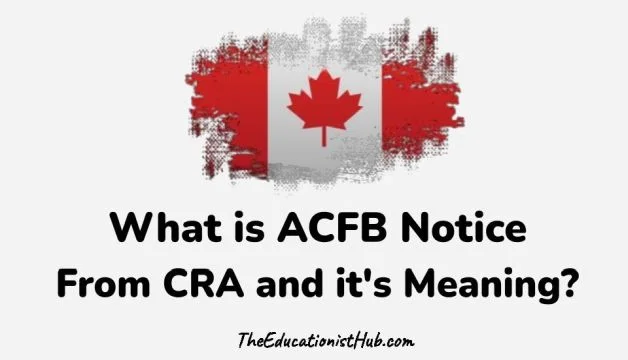 ACFB Notice from CRA