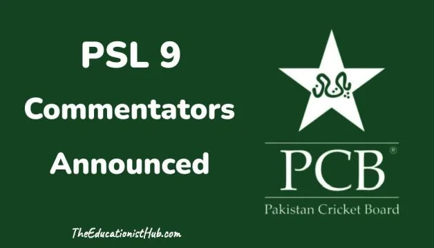Meet the All-Star Commentators of PSL 9