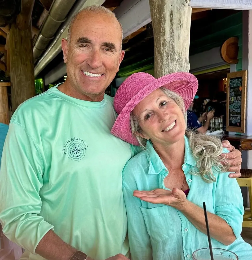 Peter Antonucci with his wife