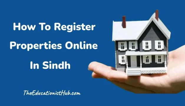 Property Registration Online in Sindh