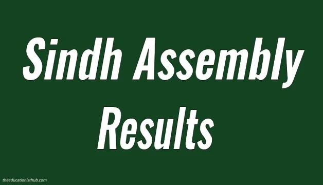 Sindh Assembly results