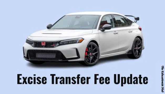 Transfer Fee of Cars in Lahore