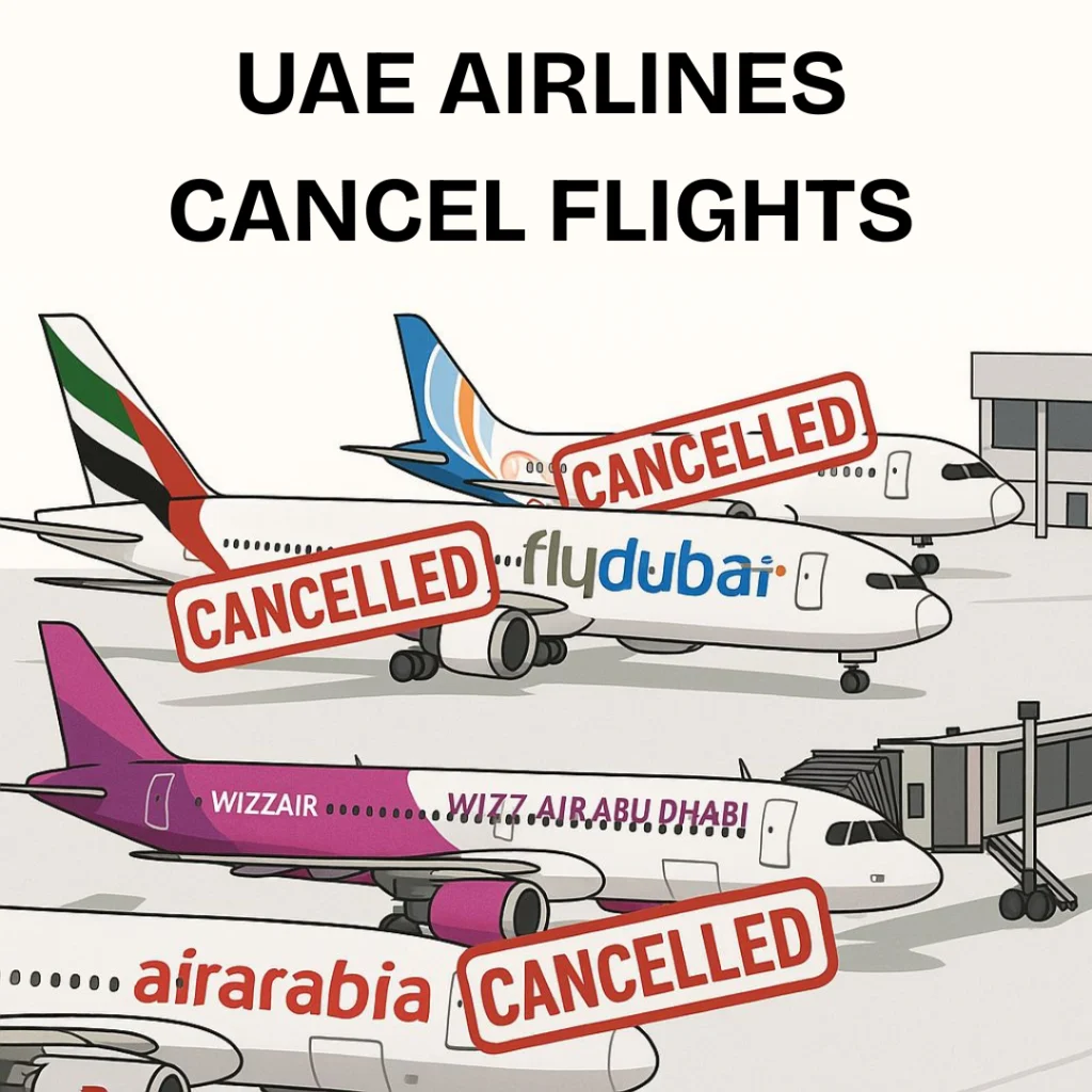 UAE Airlines Suspend Services