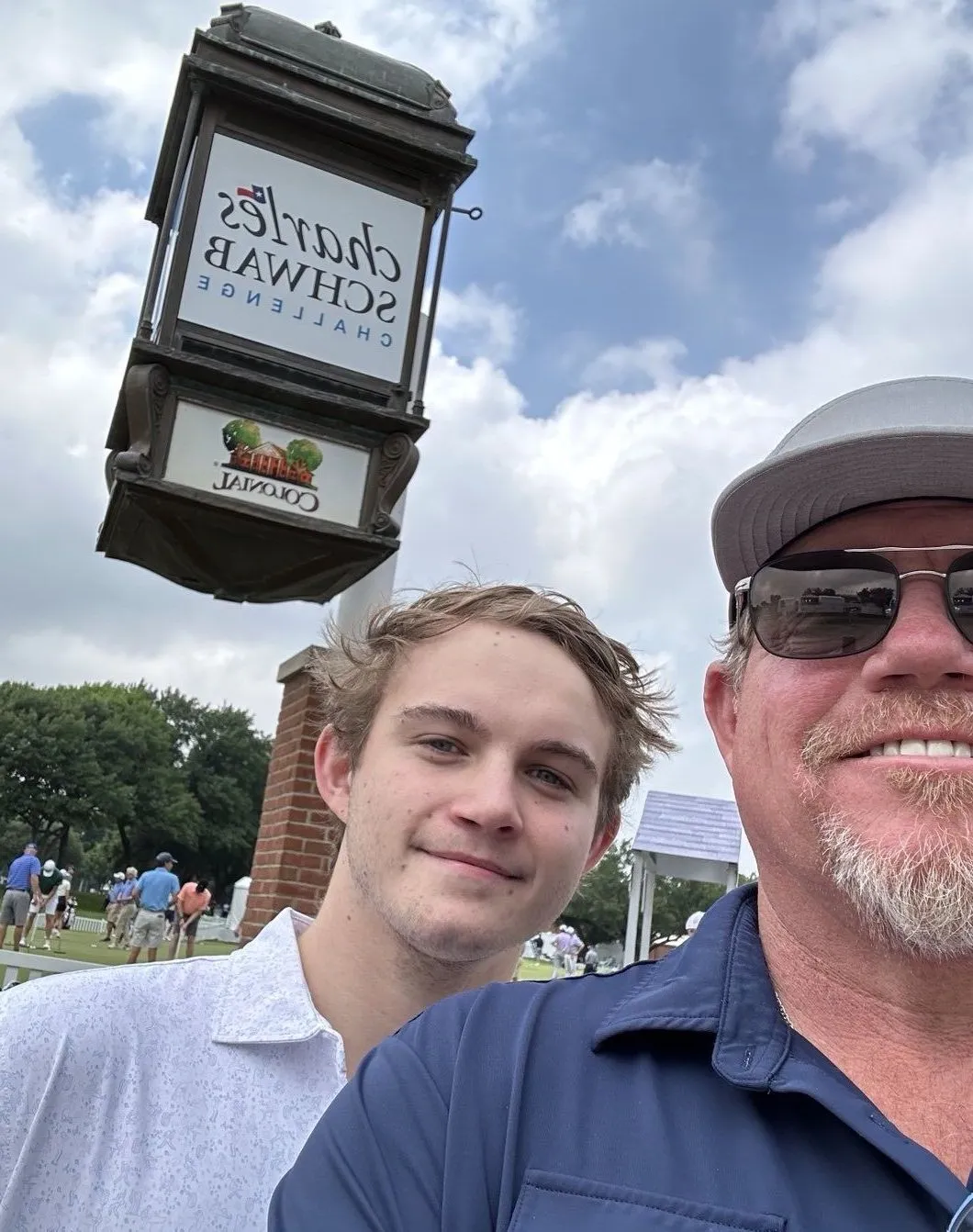 Pat Green with Son