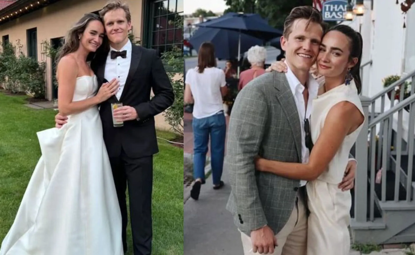 Pete with his wife