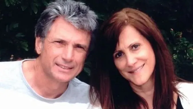 Robin Kaye with her husband