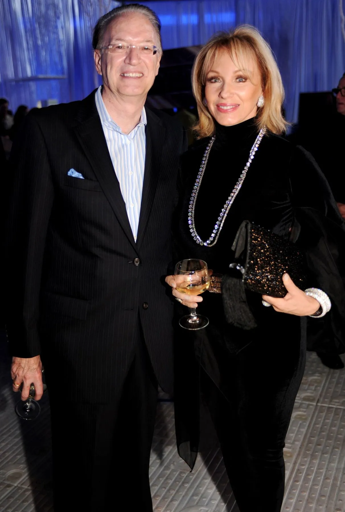 Roy with his wife