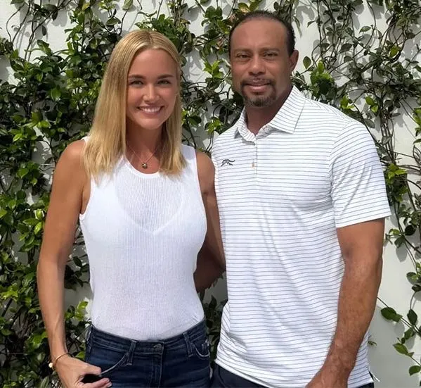 Vanessa Trump with Tiger Woods