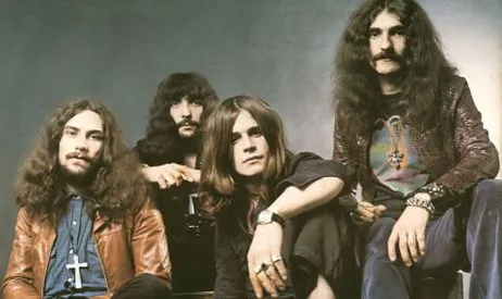 ozzy with his other band members