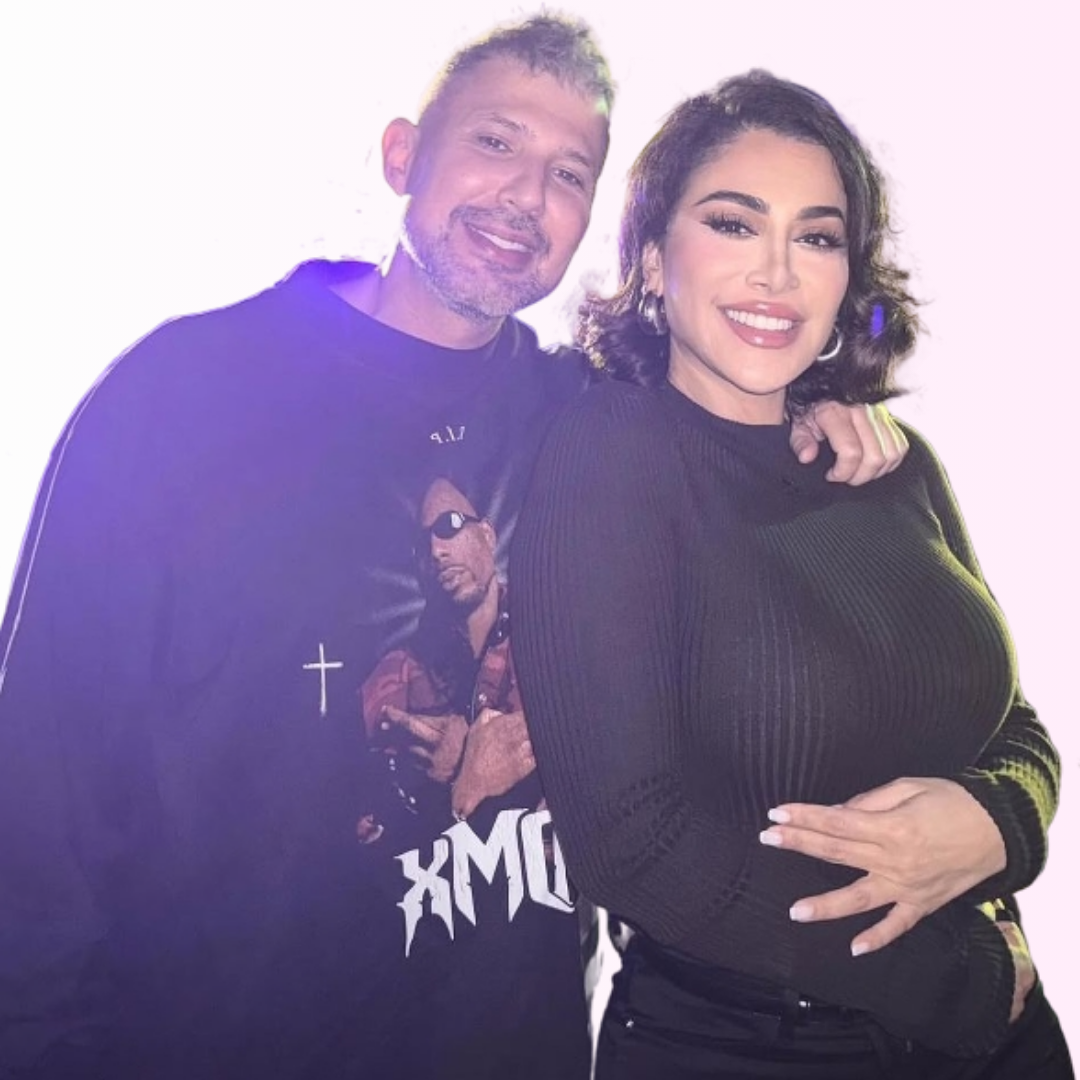 Christopher Goncalo with his wife