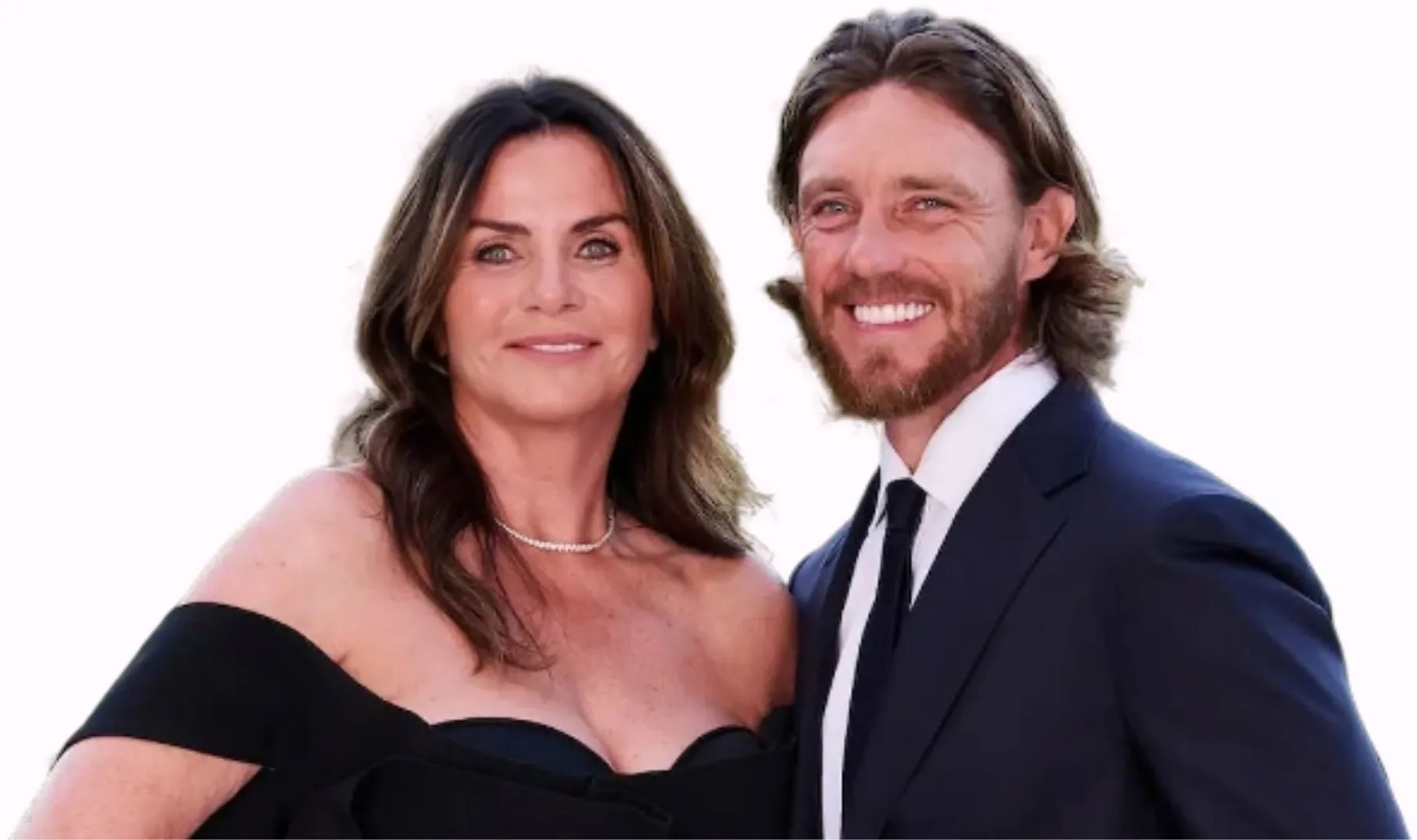 Clare with Tommy Fleetwood