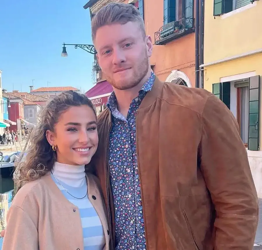 Gia Duddy with her ex-boyfriend
