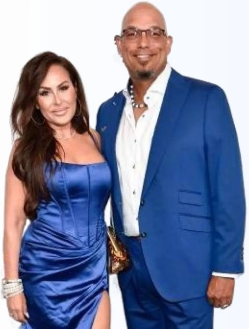 Rebecca Villalobos with her husband