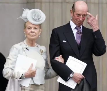 Katharine with her husband