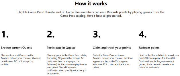 Xbox Game Pass Quests