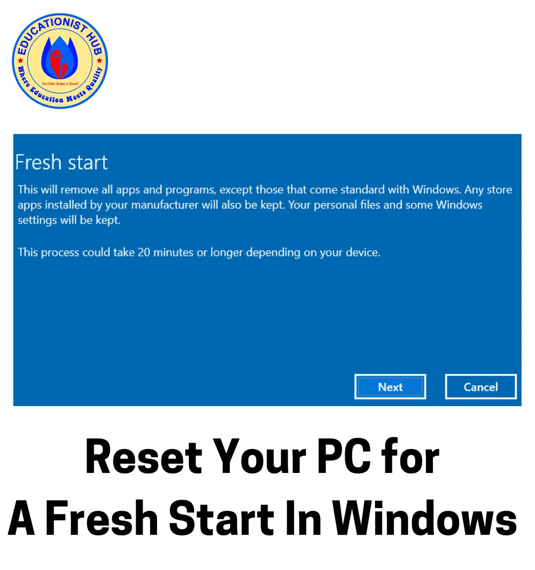 How to Reset Your PC for a Fresh Start In Windows 11 & 10