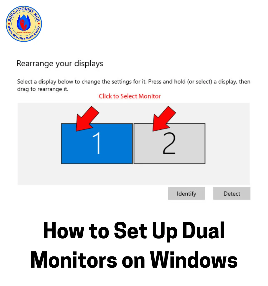 How to Set Up Dual Monitors on Windows 11 & 10